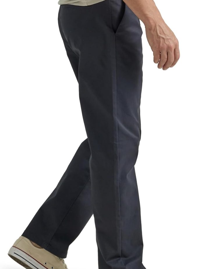 Men's Flat Front Relaxed Straight Pant