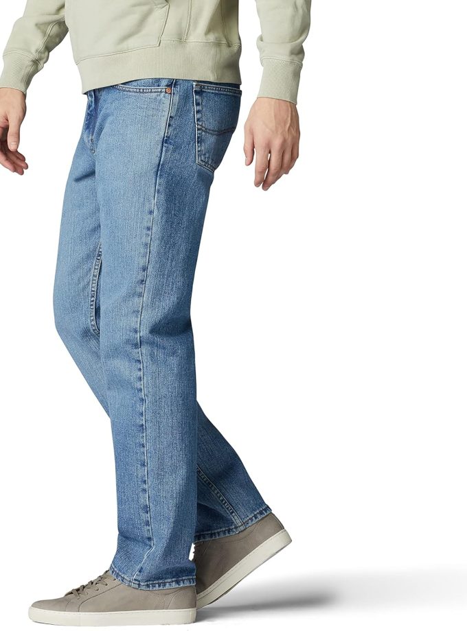Men's Regular Fit Straight Leg Jean